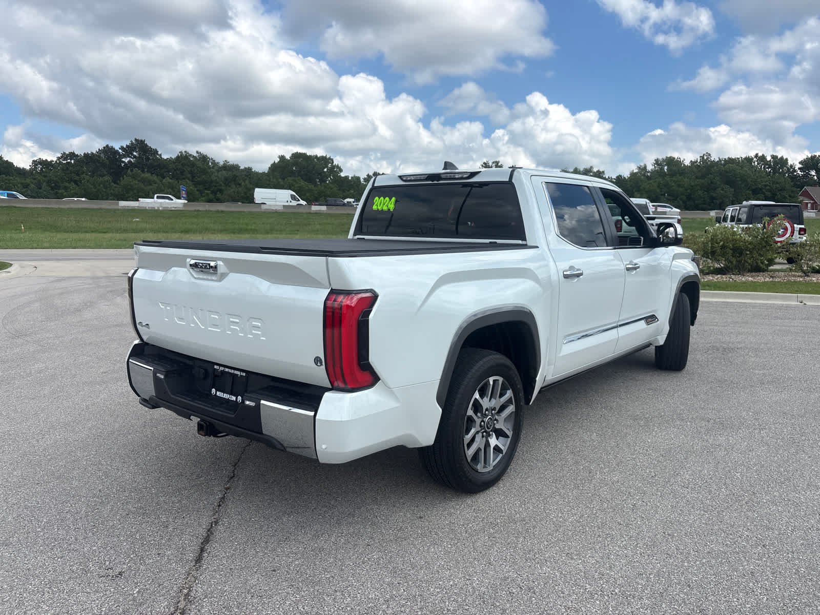 Used 2024 Wind Chill Pearl Toyota 1794 Edition Hybrid image 10