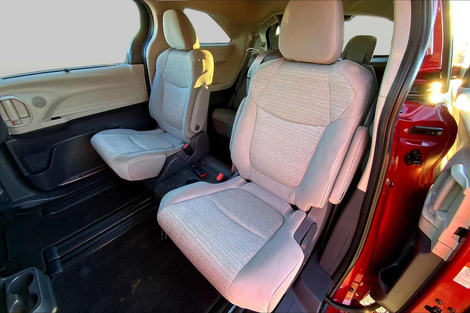 Used 2021 Ruby Flare Pearl Toyota LE image 20