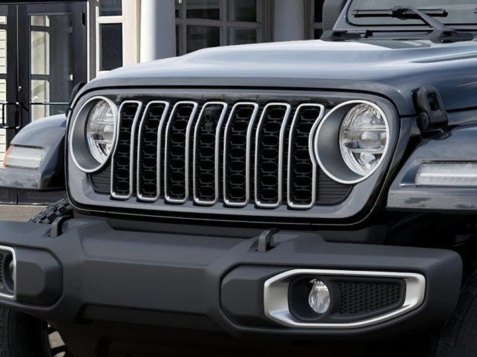 New 2026 Black Clear-Coat Exterior Paint Jeep 4-Door Sahara 4x4 image 11