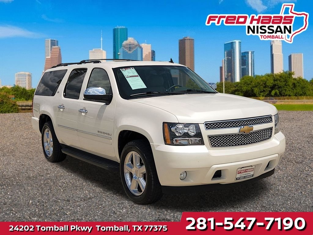 Used 2013 White Chevrolet LTZ image 1