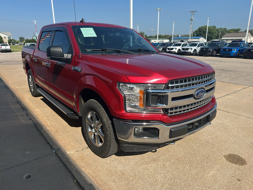 Used 2020 Rapid Red Metallic Tinted Clearcoat Ford XLT image 35