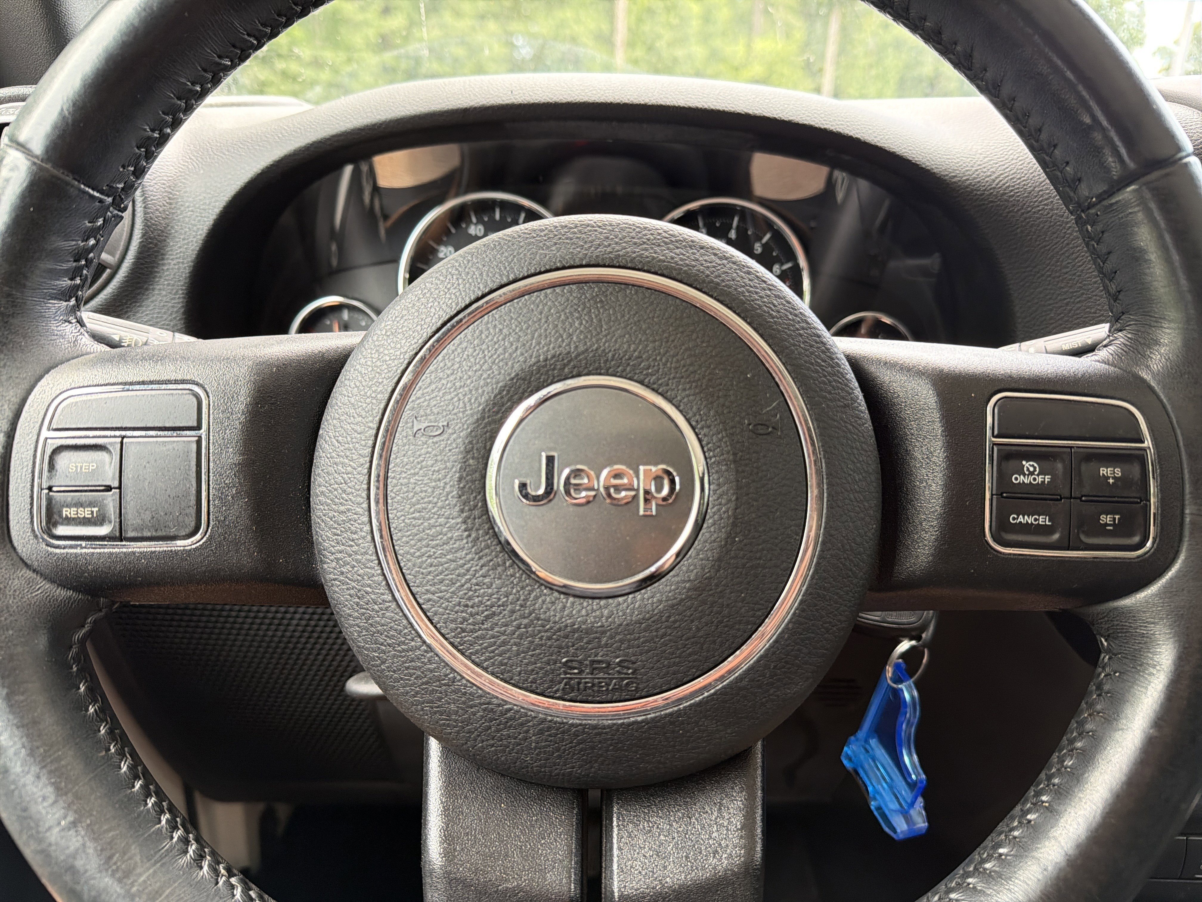 Used 2017 Bright White Clearcoat Jeep Sport image 8