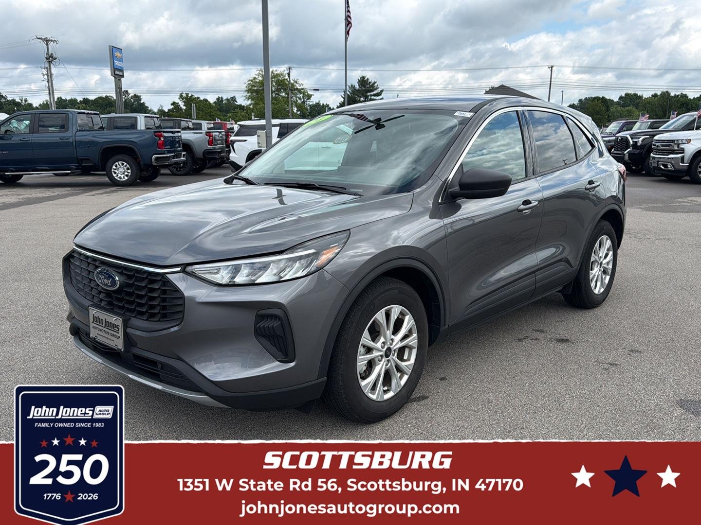 Used 2024 Carbonized Gray Ford Active image 1