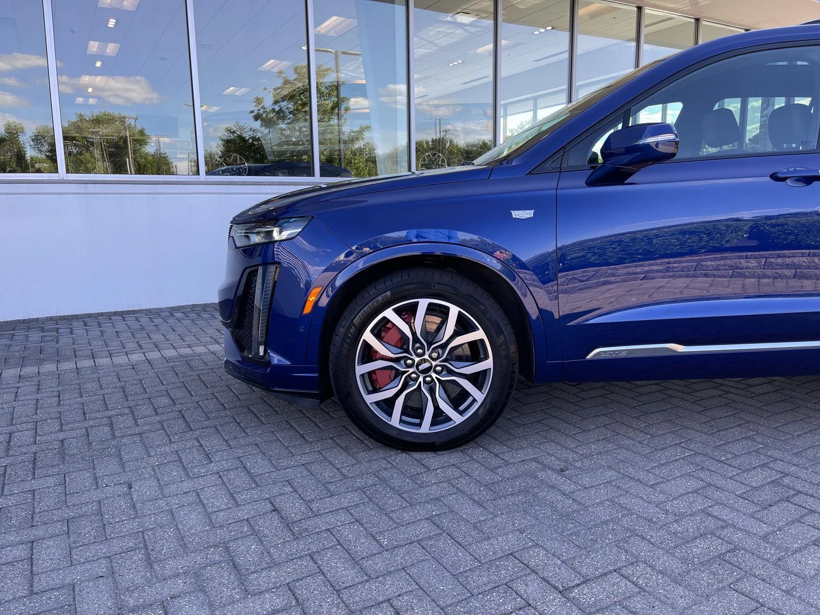 Used 2024 Opulent Blue Metallic Cadillac Sport image 9
