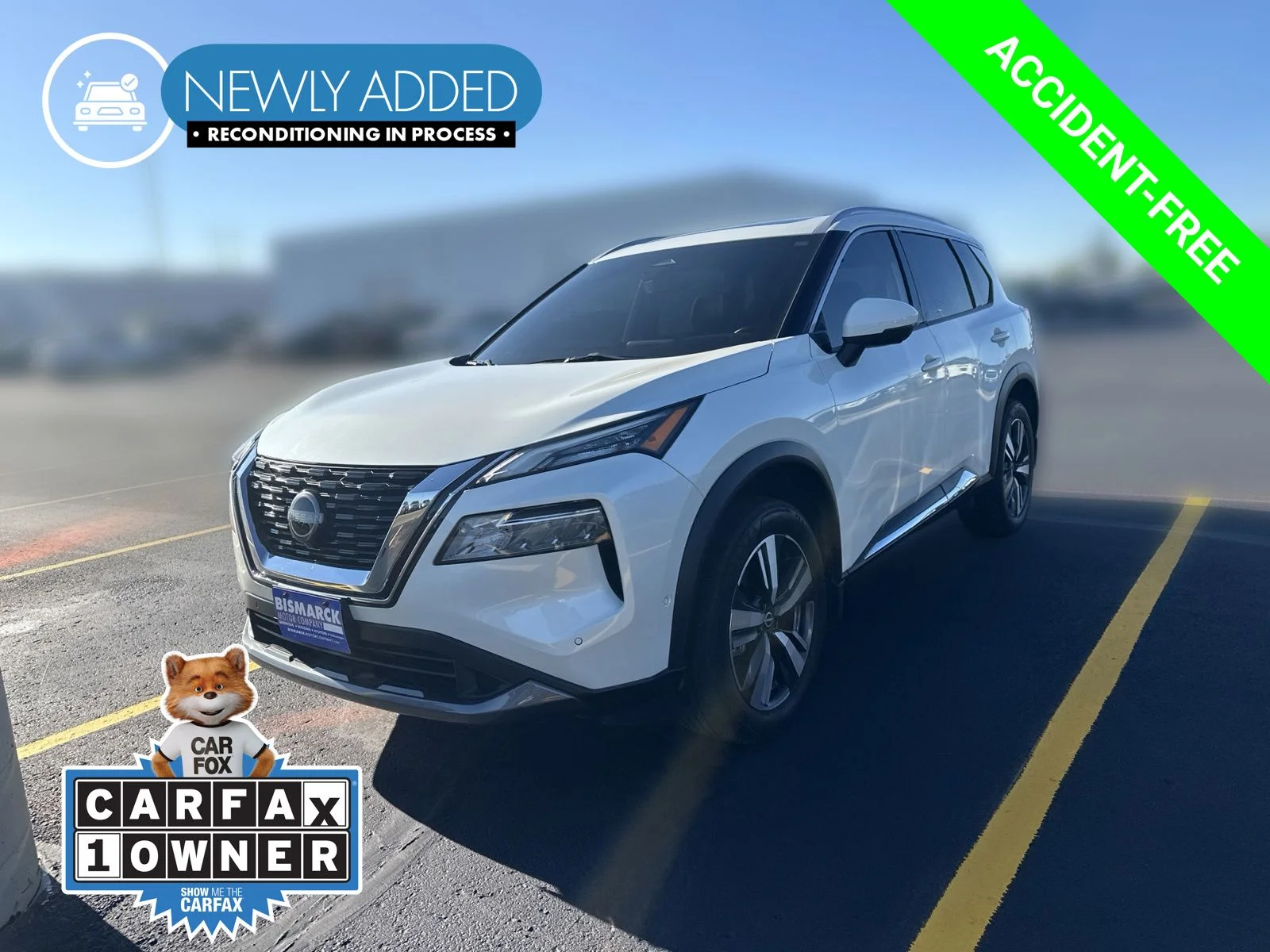 Certified Used 2023 White Nissan SL image 1