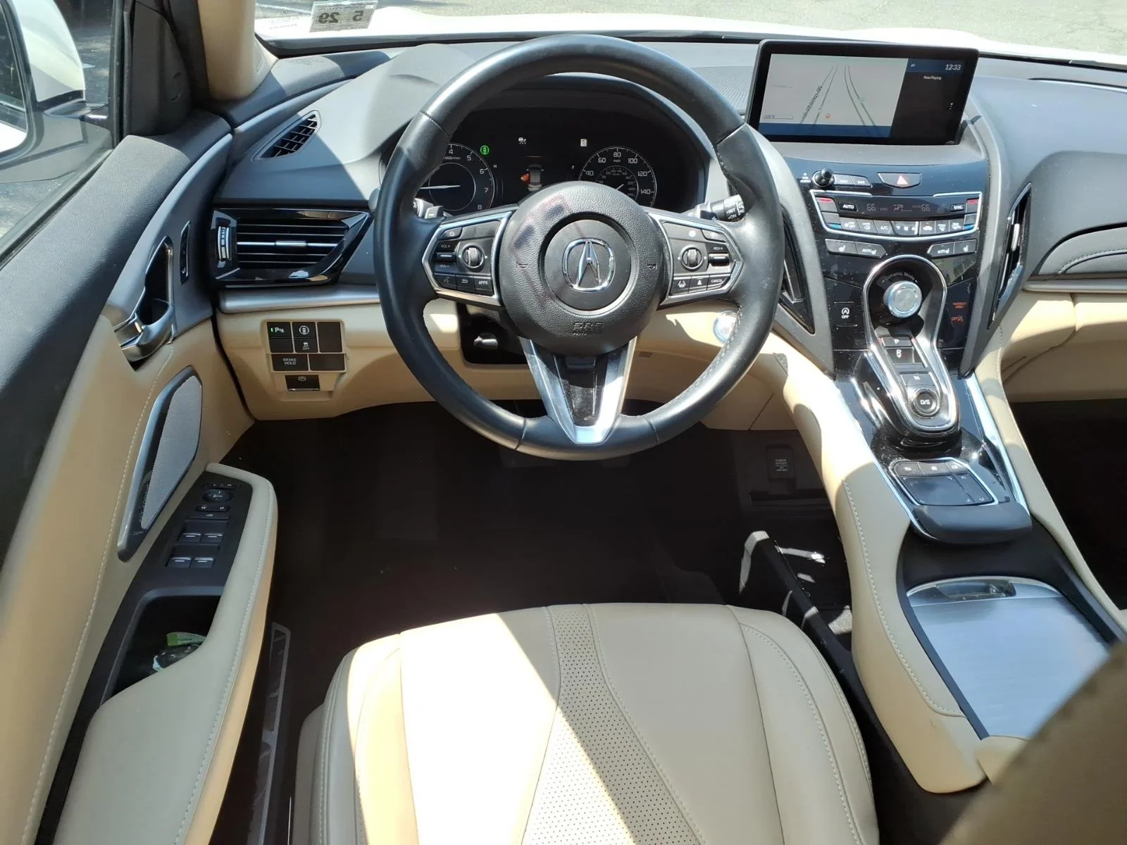 Used 2024 Platinum White Pearl Acura SH-AWD TECH image 7
