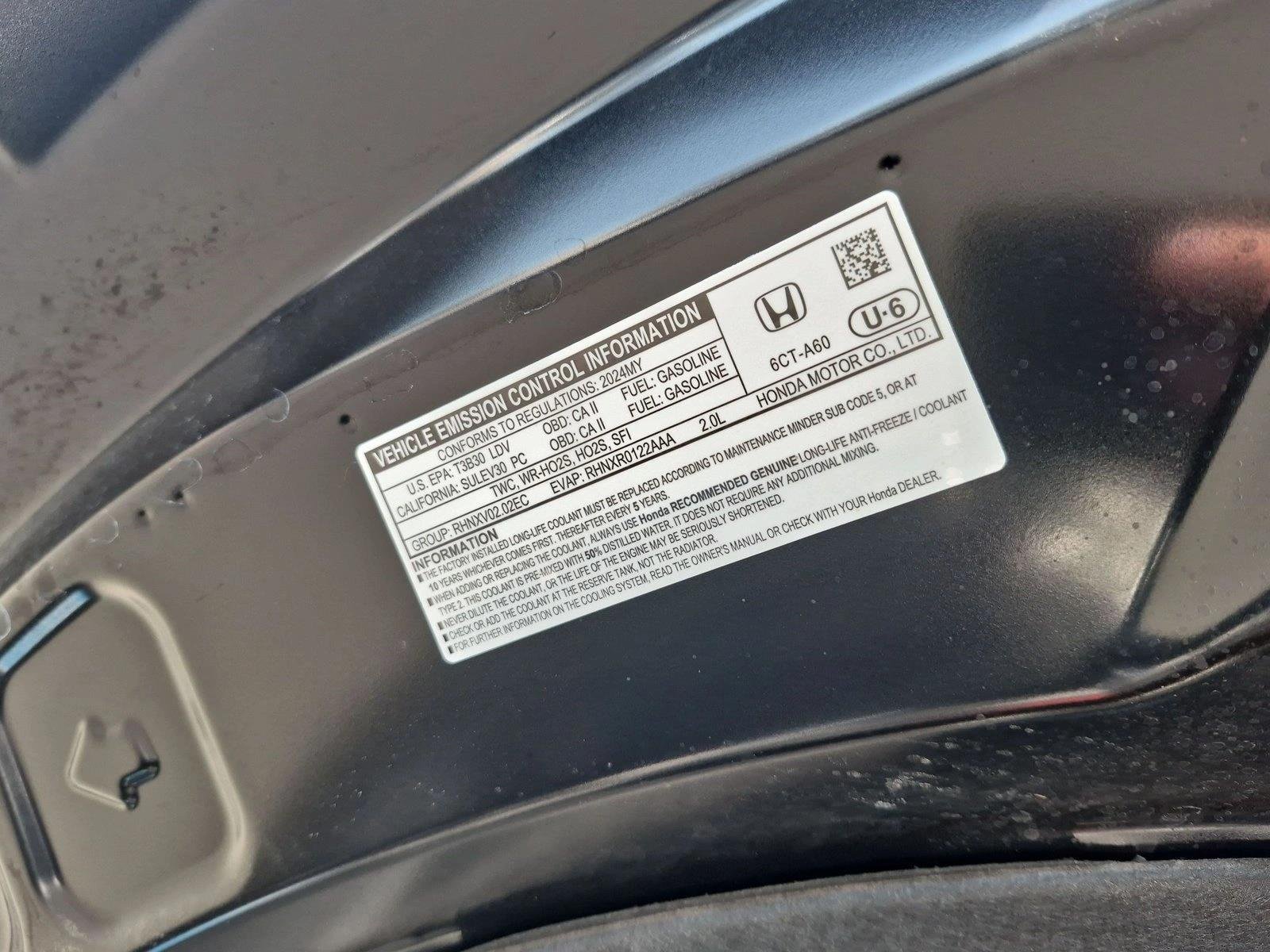 Used 2024 Crystal Black Pearl Honda EX-L image 24