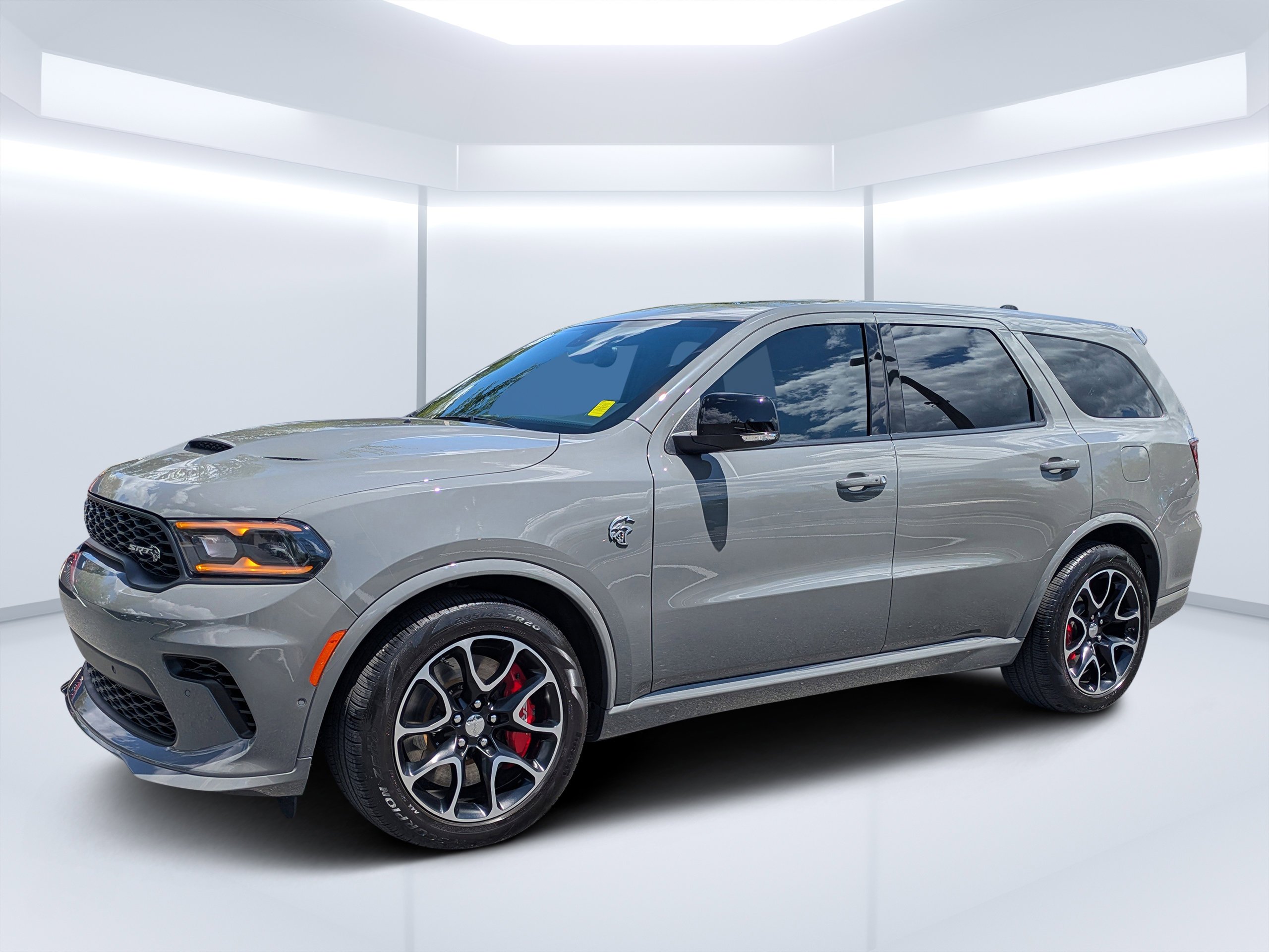 Used 2025 Destroyer Gray Clearcoat Dodge SRT Hellcat image 7