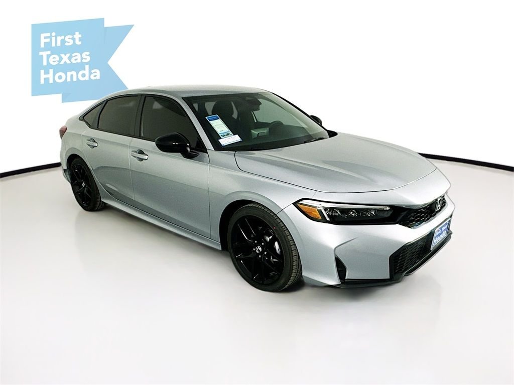 New 2026 Solar Silver Metallic Honda Sport image 1