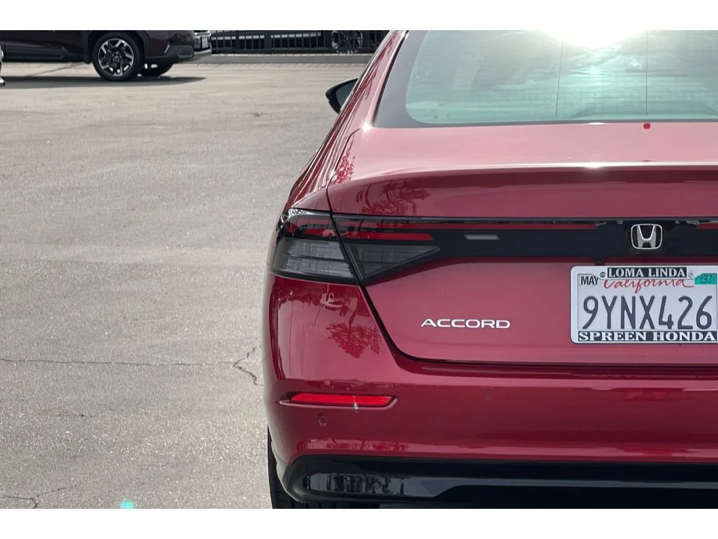 Certified Used 2026 Radiant Red Metallic Honda EX-L Hybrid image 45