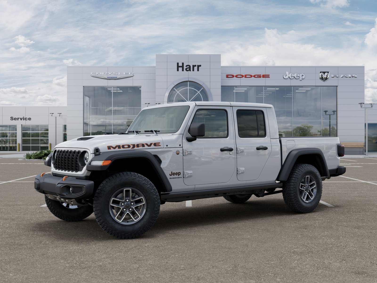 New 2026 Bright White Clear-Coat Exterior Paint Jeep Mojave image 60