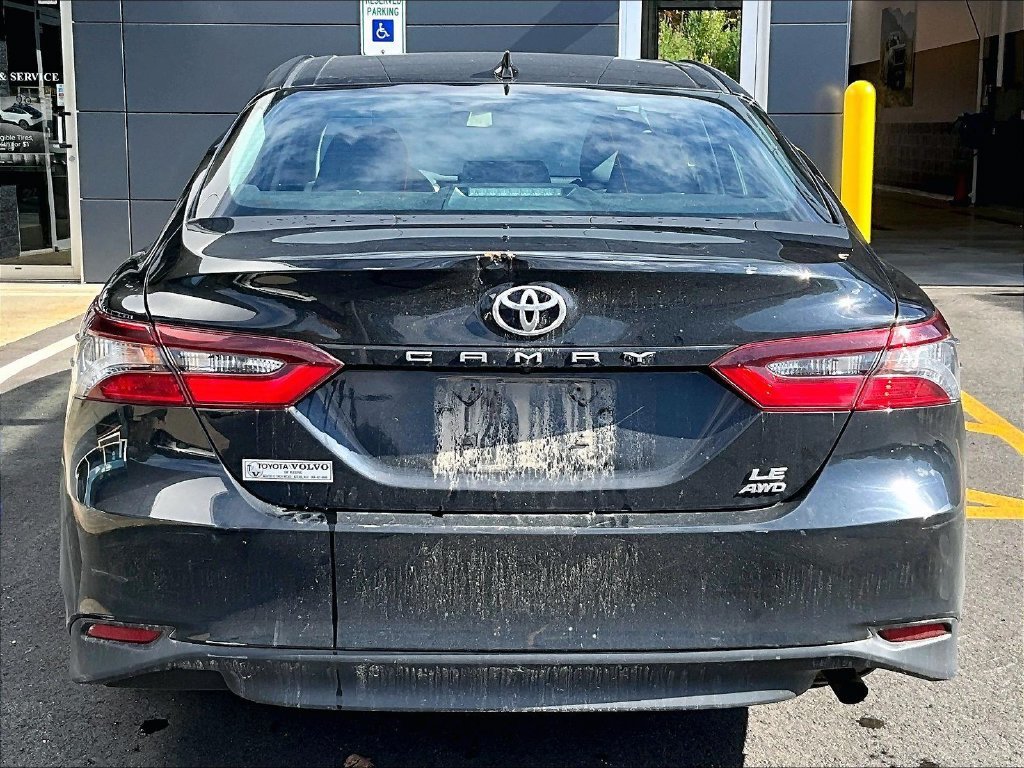 Used 2022 Black Toyota LE image 4