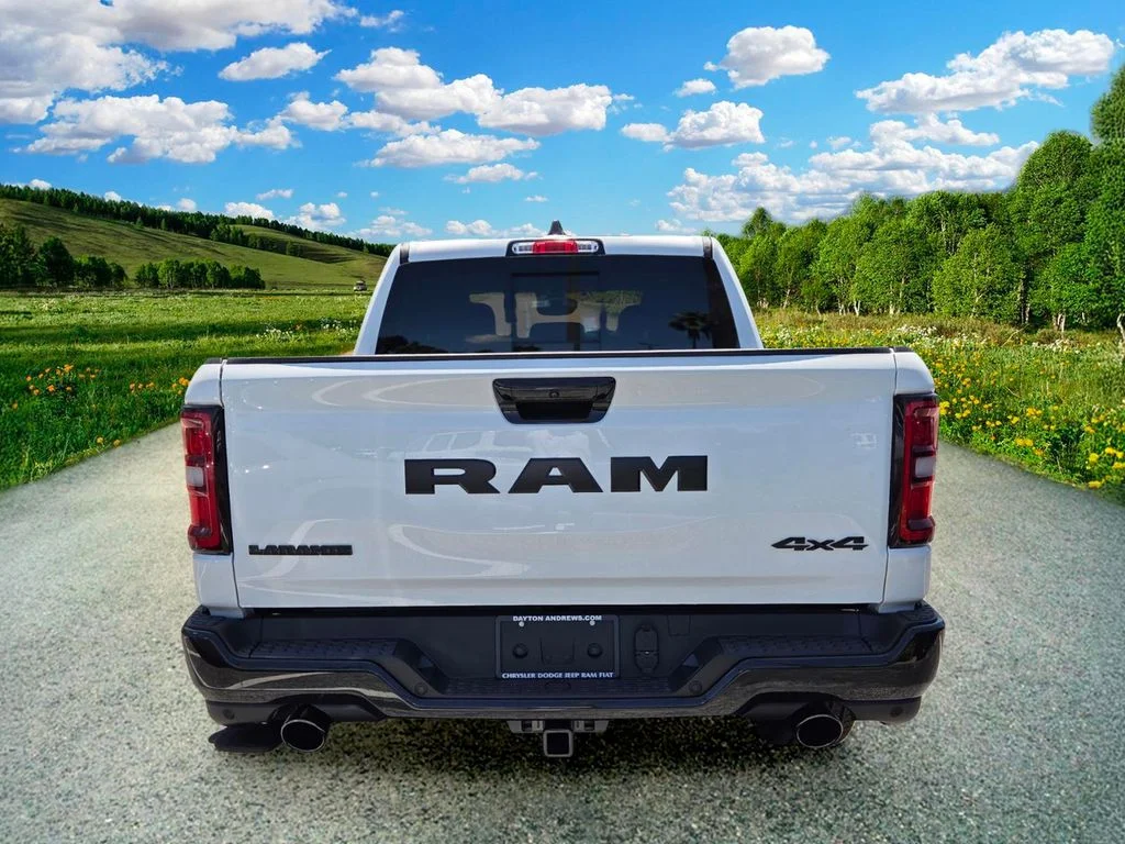 New 2026 Bright White Clear-Coat Exterior Paint RAM Laramie image 5