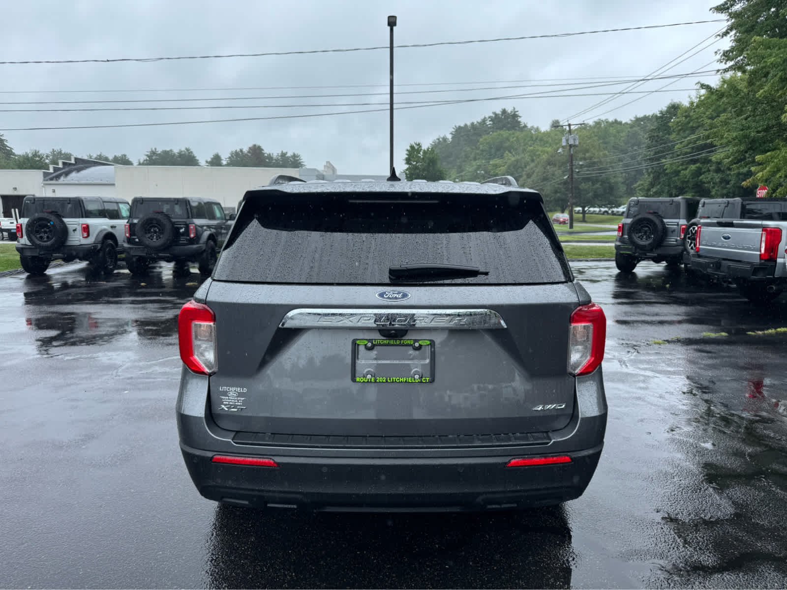 Used 2024 Carbonized Gray Ford XLT image 4