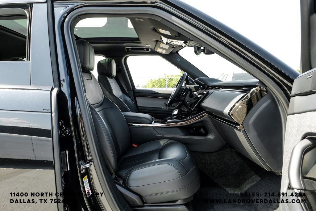 Certified Used 2025 Santorini Black Metallic Land Rover SE image 33