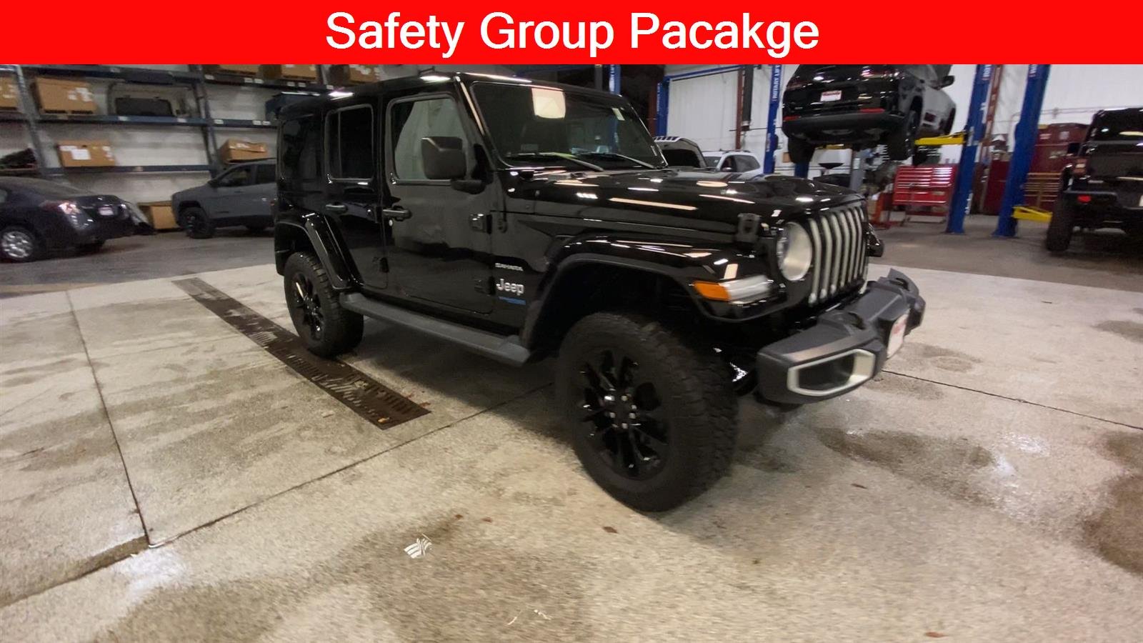 Used 2021 Jeep Wrangler Unlimited Sahara 4XE with VIN 1C4JJXP61MW500319 for sale in Waconia, Minnesota