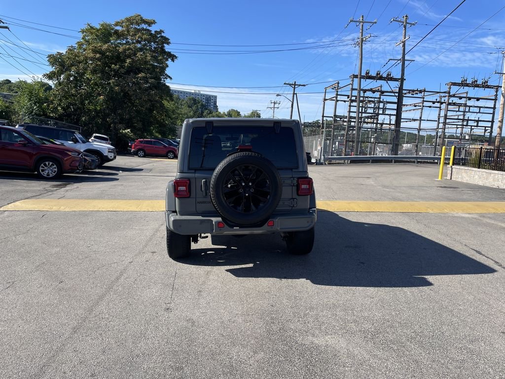 Certified Used 2022 Gray Jeep Unlimited Sahara High Altitude image 4