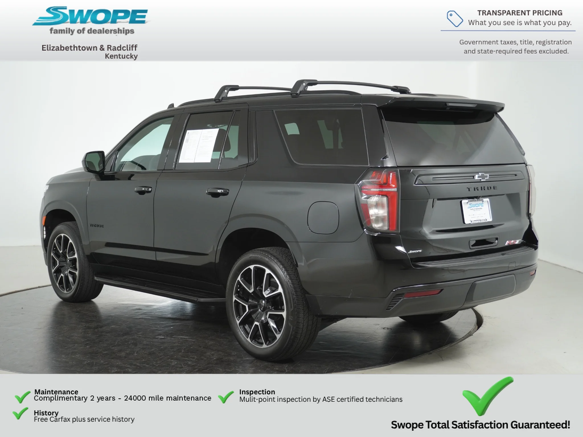 Used 2024 Black Chevrolet RST image 6