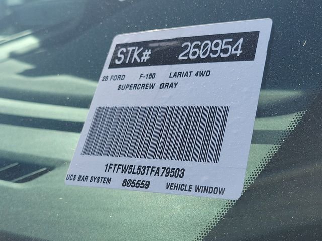 New 2026 Carbonized Gray Metallic Ford Lariat® image 29