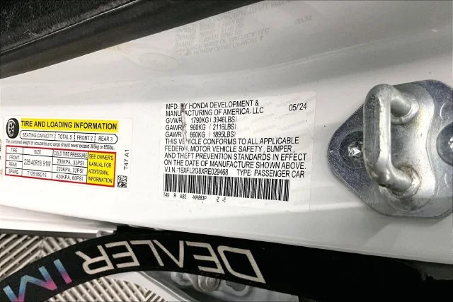 Used 2024 Platinum White Pearl Honda Sport image 36
