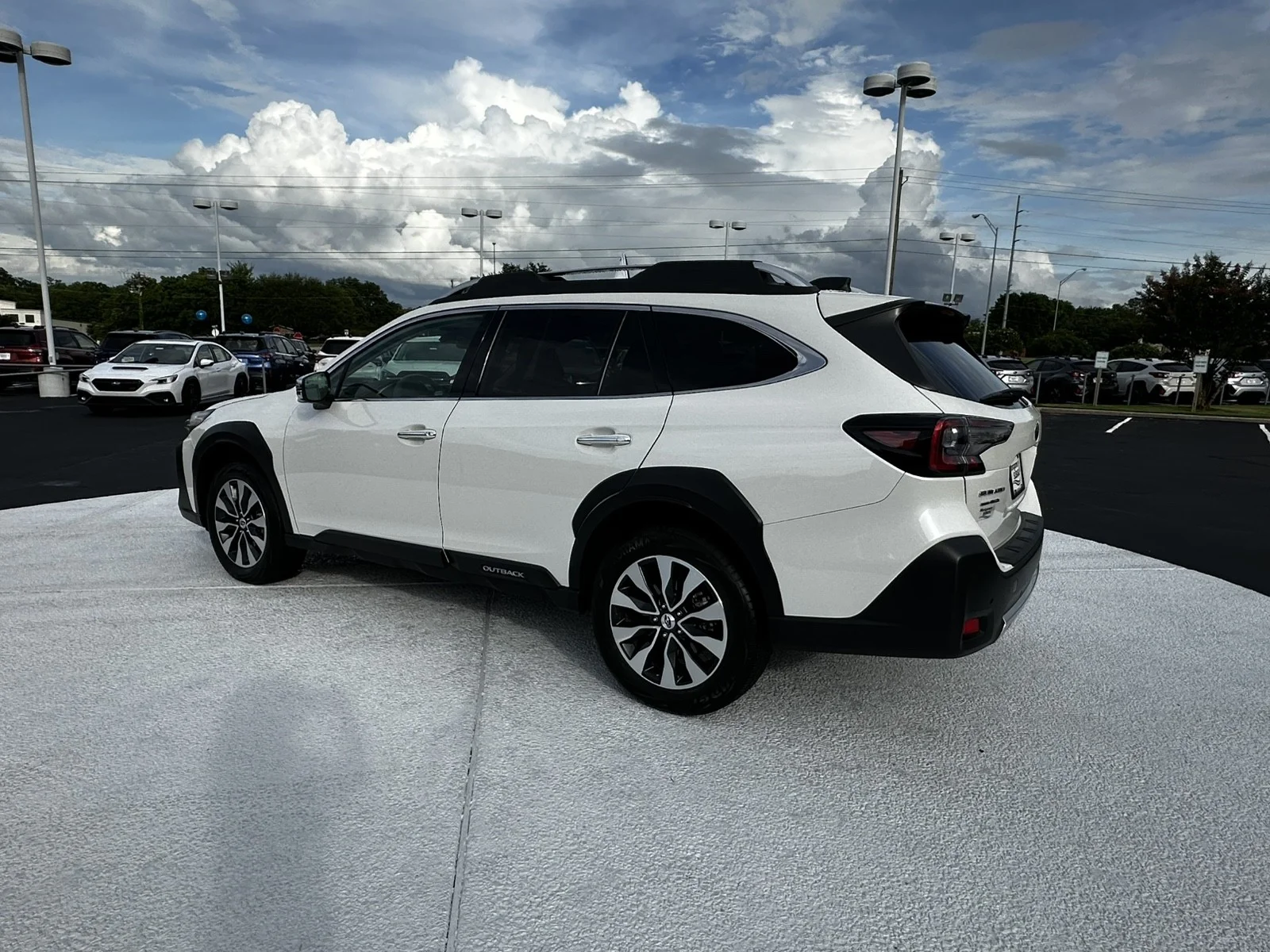 Certified Used 2024 WHITE Subaru Touring XT AWD image 5