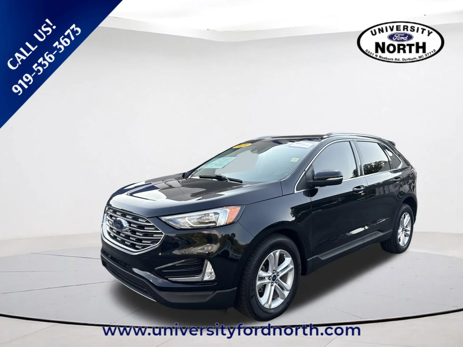 Used 2020 Agate Black Ford SEL image 3