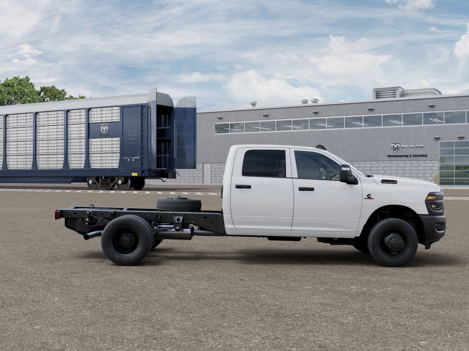 New 2027 Bright White Clear-Coat Paint RAM Tradesman image 13