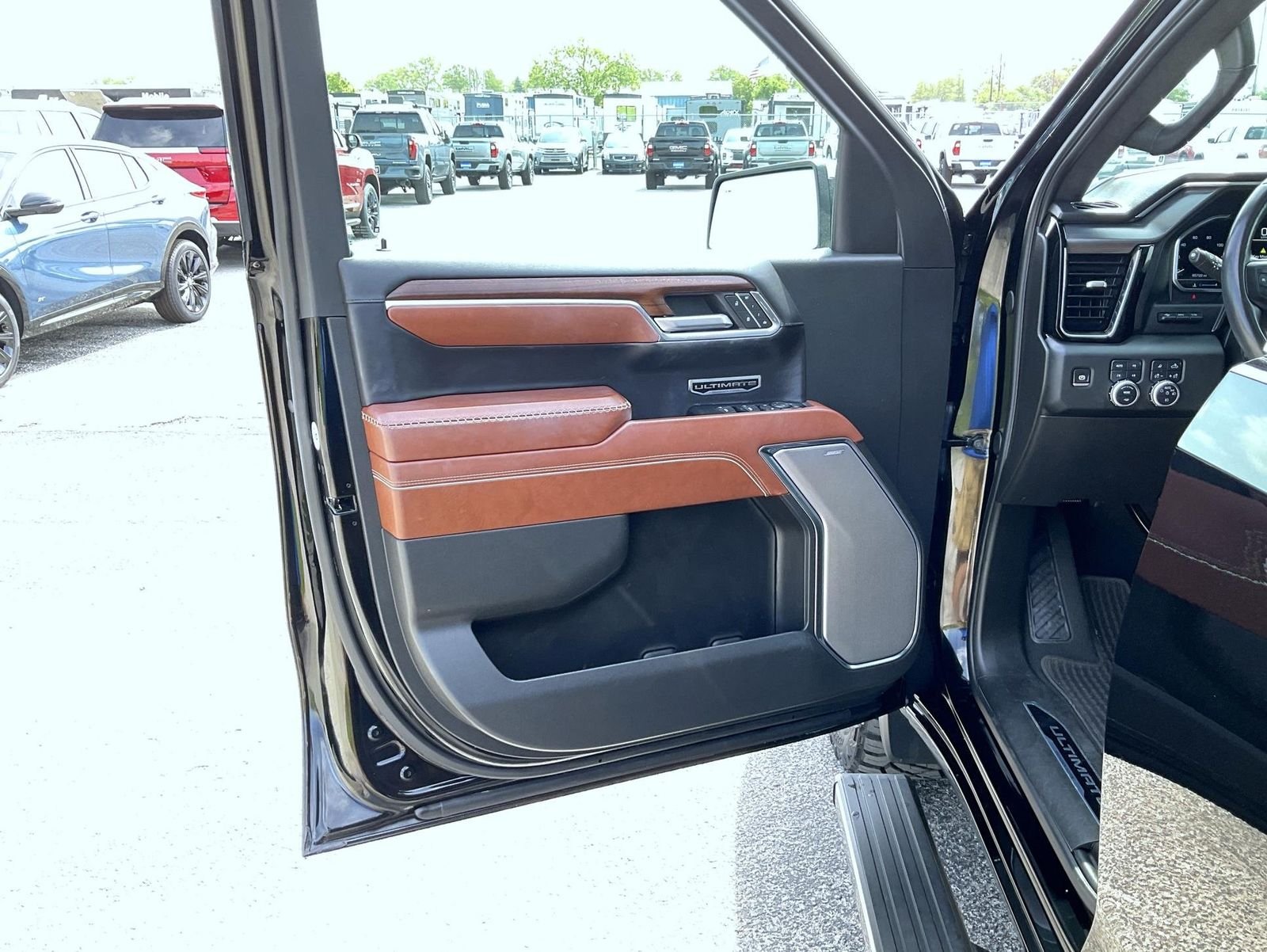 Used 2024 Black GMC Denali Ultimate image 9