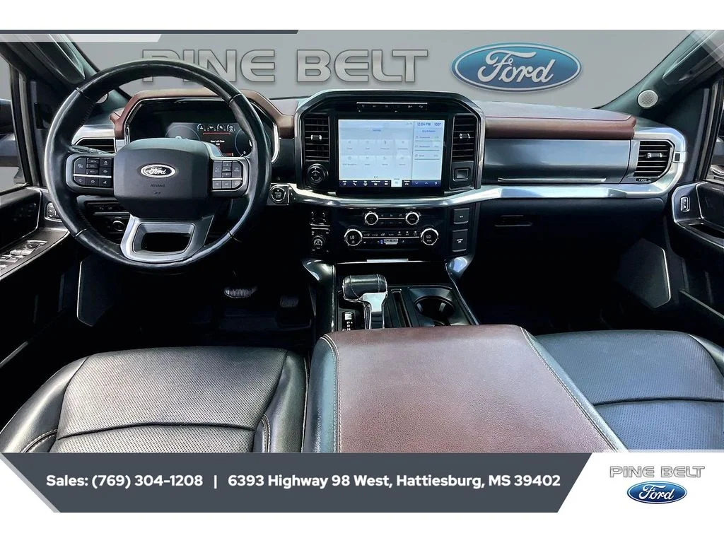 Certified Used 2021 Agate Black Metallic Ford LARIAT image 14