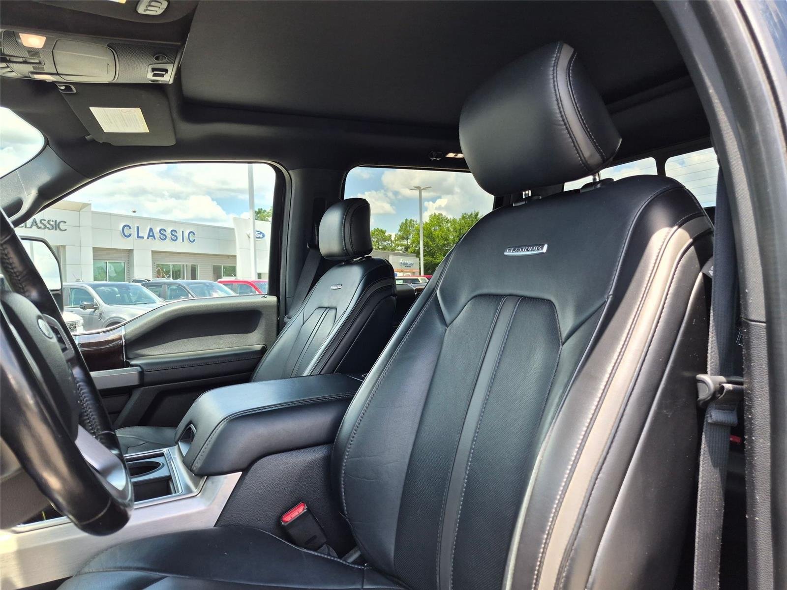 Used 2017 Shadow Black Ford Platinum image 14