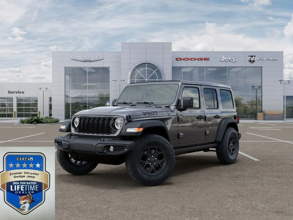 New 2026 Granite Crystal Metallic Clear-Coat Exterior Paint Jeep Willys image 1