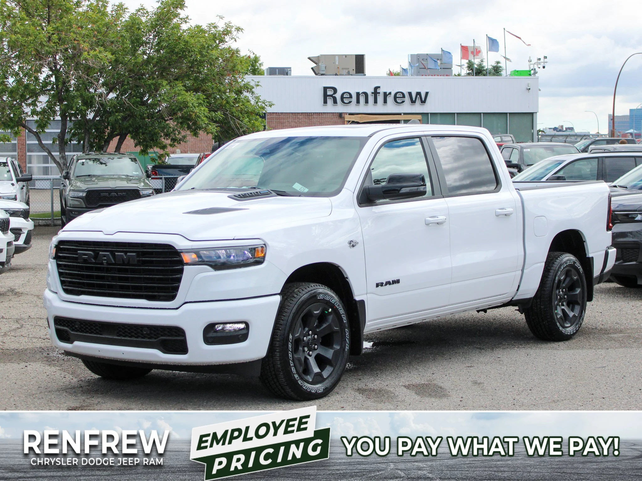 New 2026 White RAM Sport* image 1