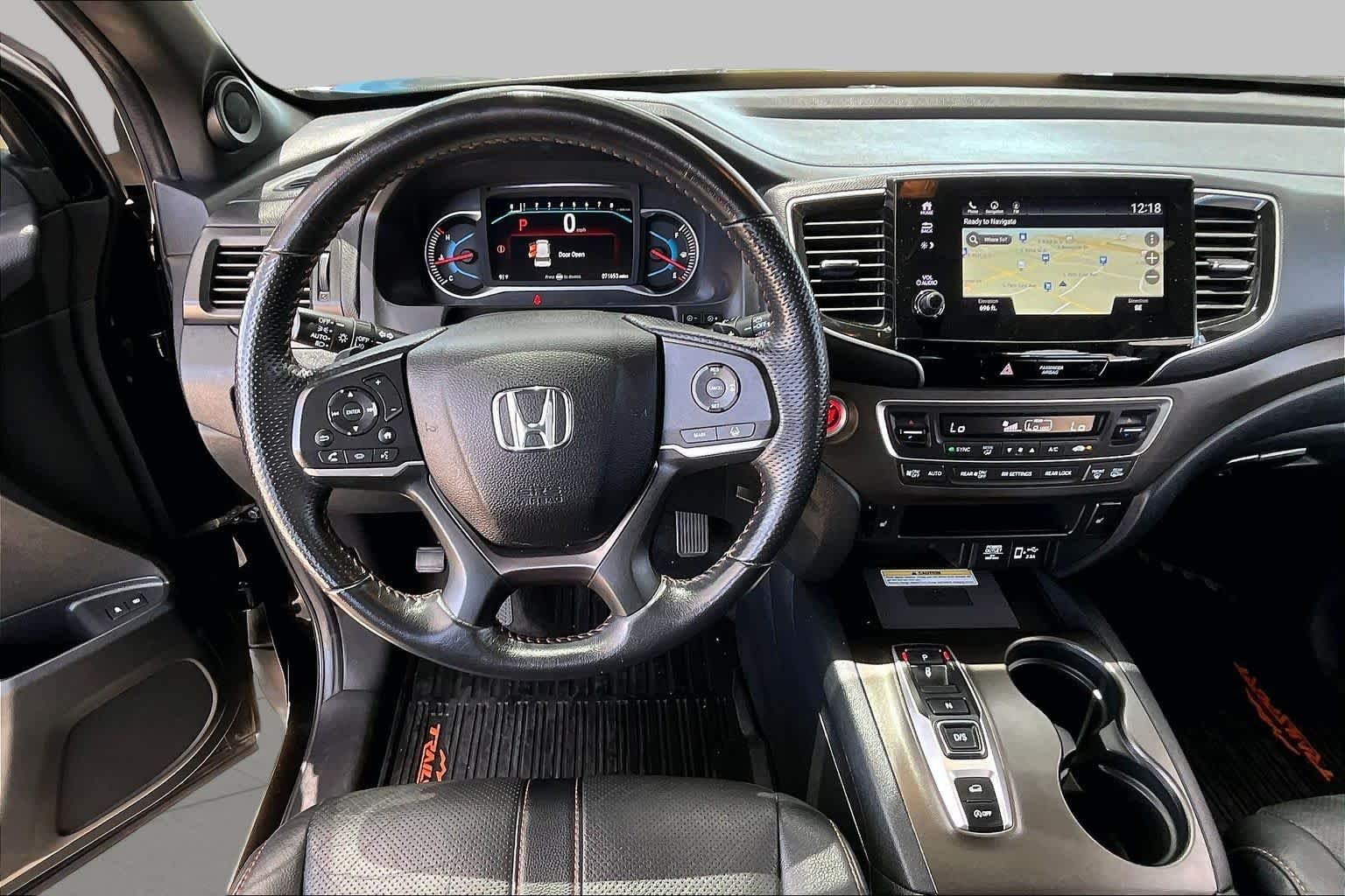 Used 2022 Crystal Black Pearl Honda TrailSport image 6