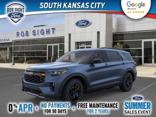 New 2026 Vapor Blue Metallic Ford Tremor® image 1