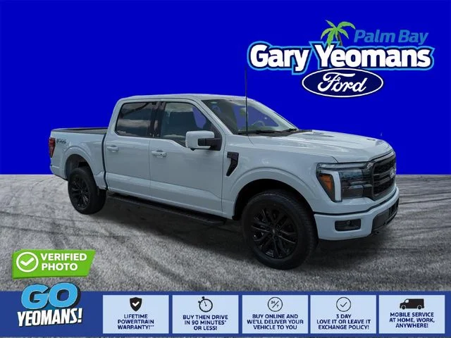 New 2026 White Ford Lariat image 1