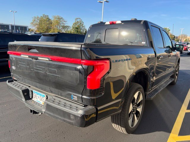 Used 2024 Ford F-150 Lightning Platinum with VIN 1FT6W7L72RWG11619 for sale in Apple Valley, MN