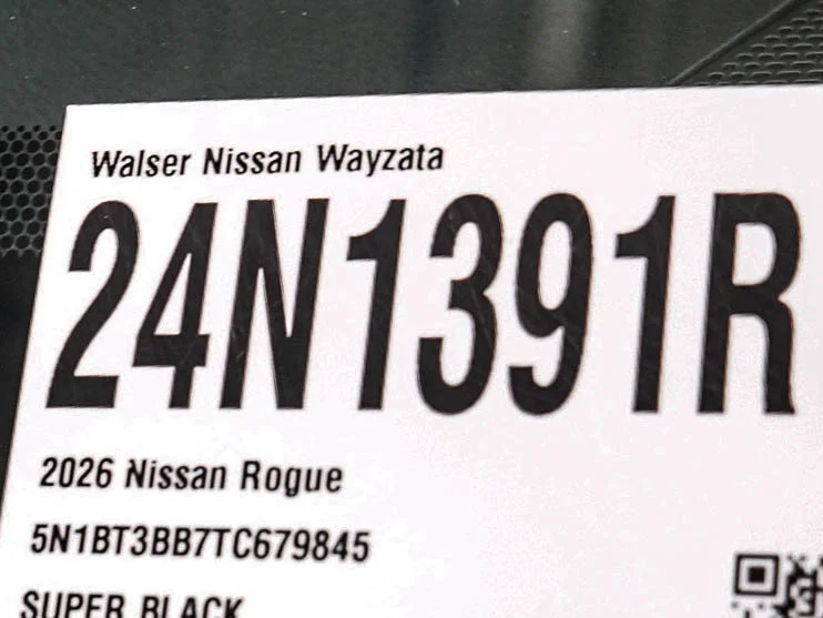 Used 2026 Super Black Nissan SV image 31