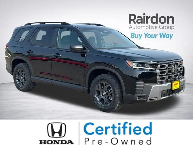 Certified Used 2026 Crystal Black Pearl Honda TrailSport image 1