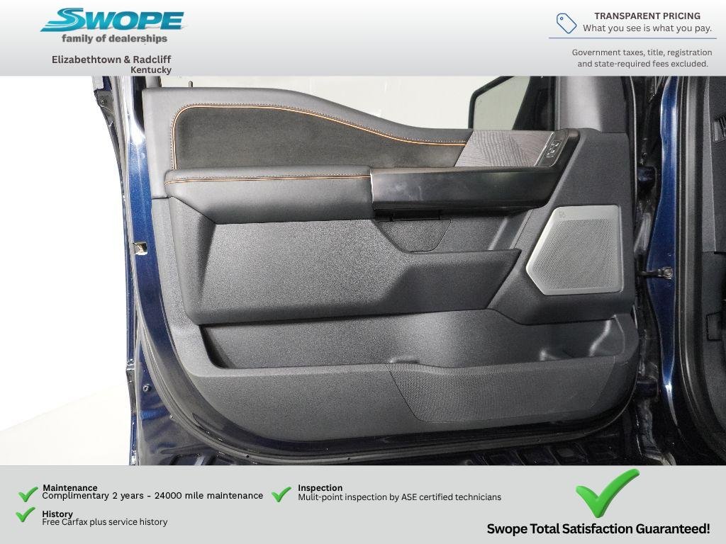 Used 2023 Antimatter Blue Metallic Ford Platinum image 13