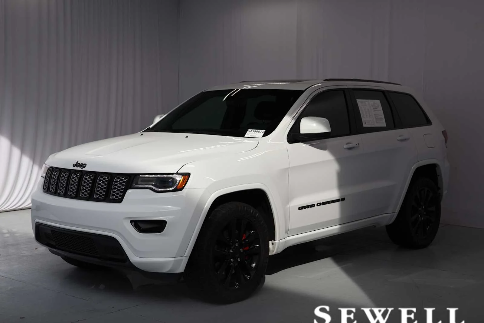 Used 2022 Bright White Clearcoat Jeep Laredo X image 1
