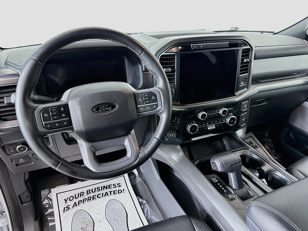 Used 2025 Space White Metallic Ford Lariat image 22