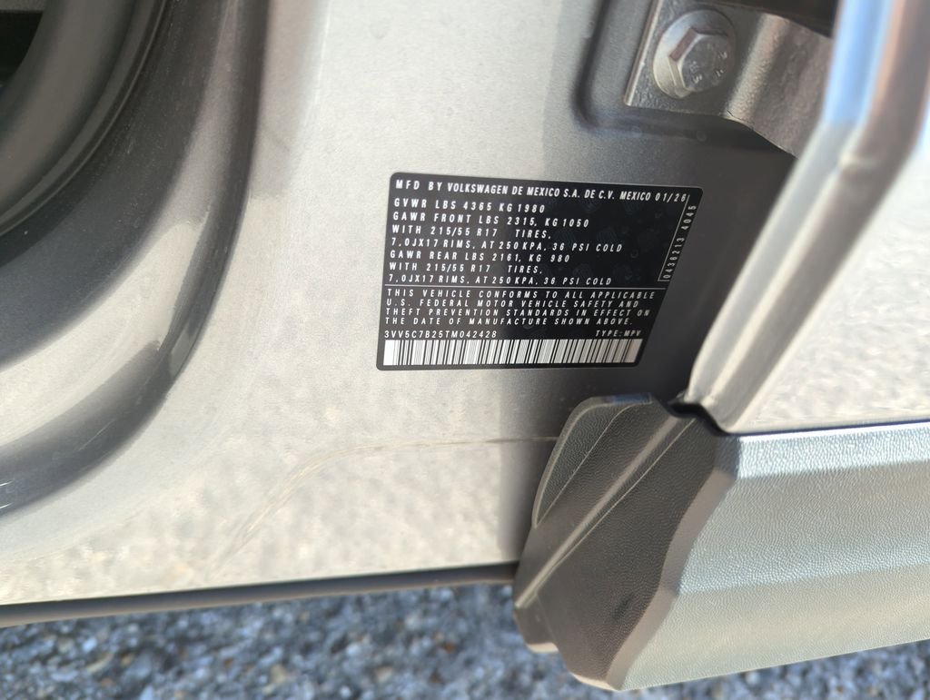New 2026 Silver Volkswagen 1.5T S image 37