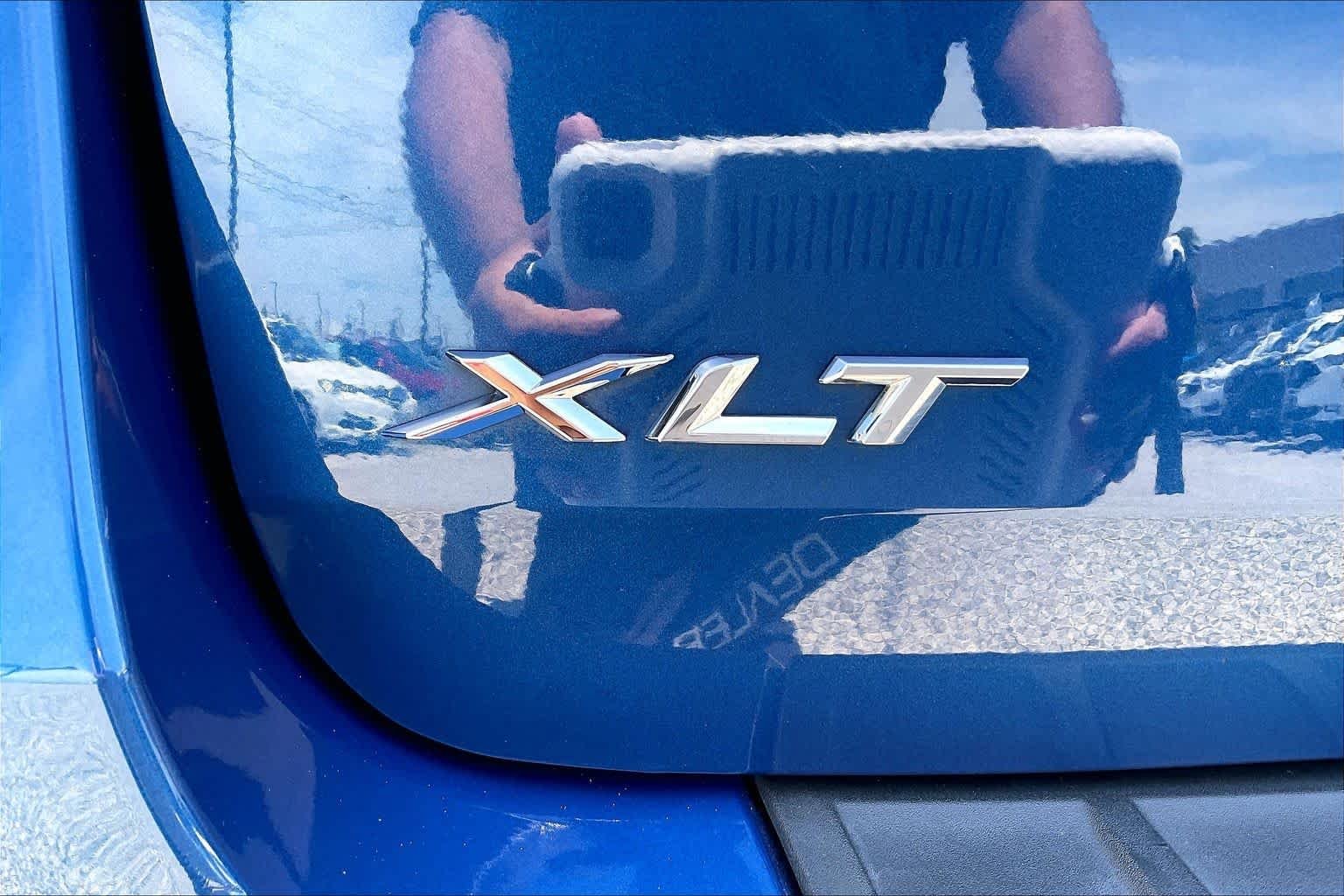 Used 2021 Atlas Blue Metallic Ford XLT image 10