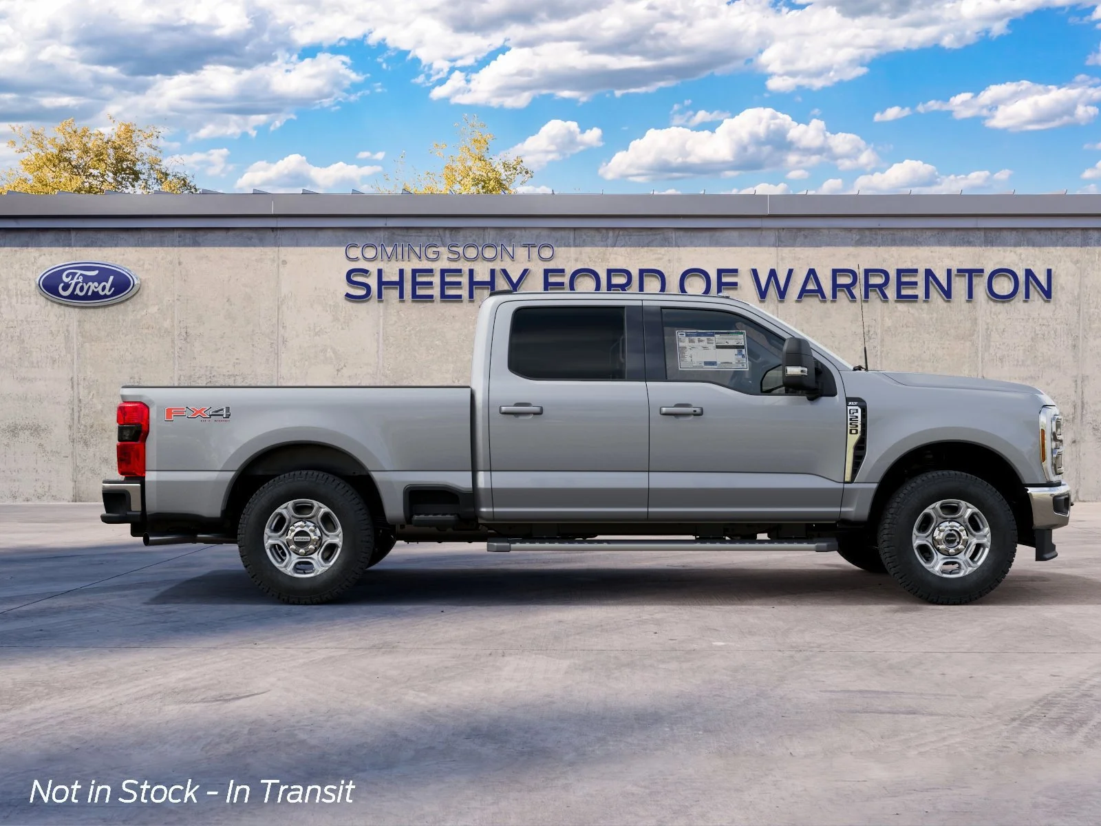 New 2027 Iconic Silver Metallic Ford XLT image 8