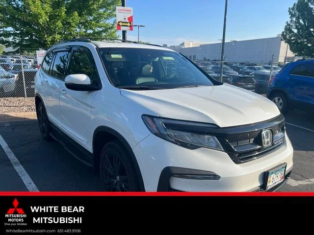 Used 2021 Platinum White Pearl Honda Black Edition image 1