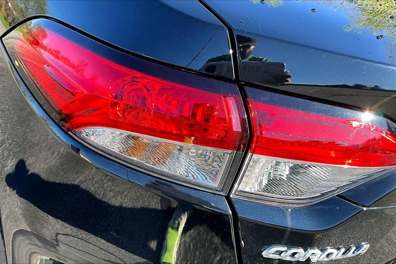 Used 2024 Midnight Black Metallic Toyota LE image 28