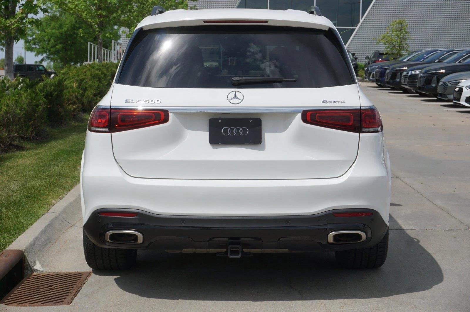 Used 2020 WHITE Mercedes-Benz GLS 580 4MATIC® SUV image 3