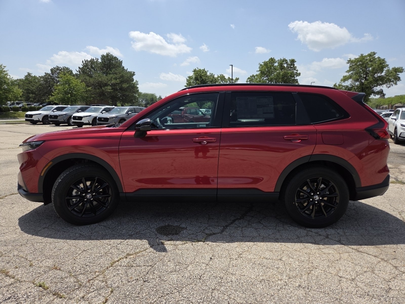 New 2026 Radiant Red Metallic Honda Sport image 18