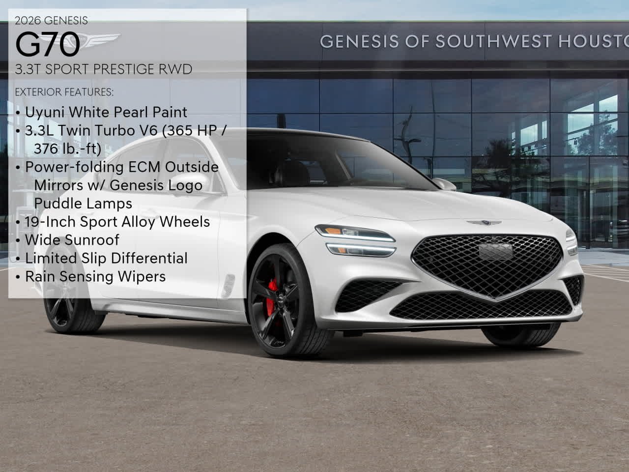 New 2026 Uyuni White Genesis 3.3T SPORT PRESTIGE image 3