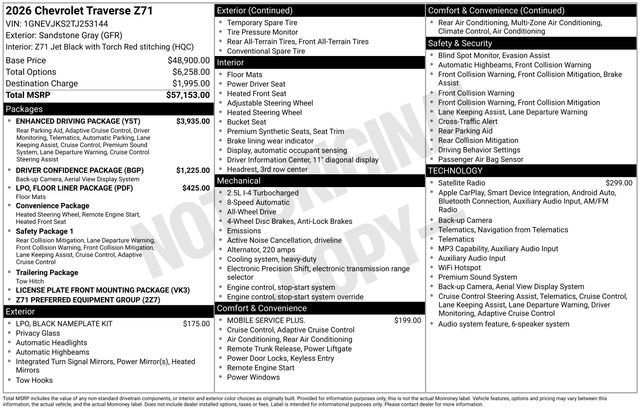 Used 2026 Sandstone Gray Chevrolet Z71 image 6